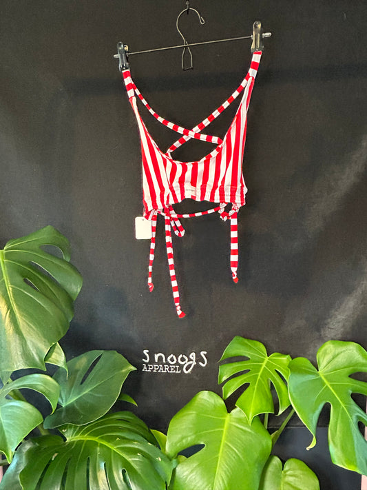 Candy Strap Swim Top